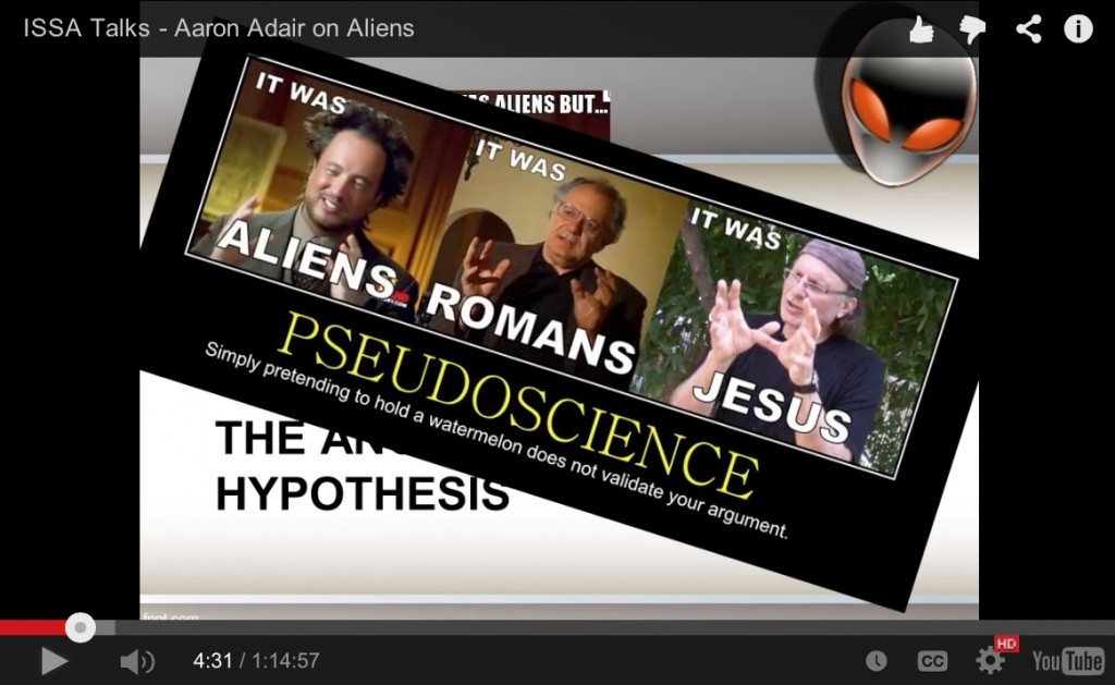 ISAA Talks - Aaron Adair on Aliens